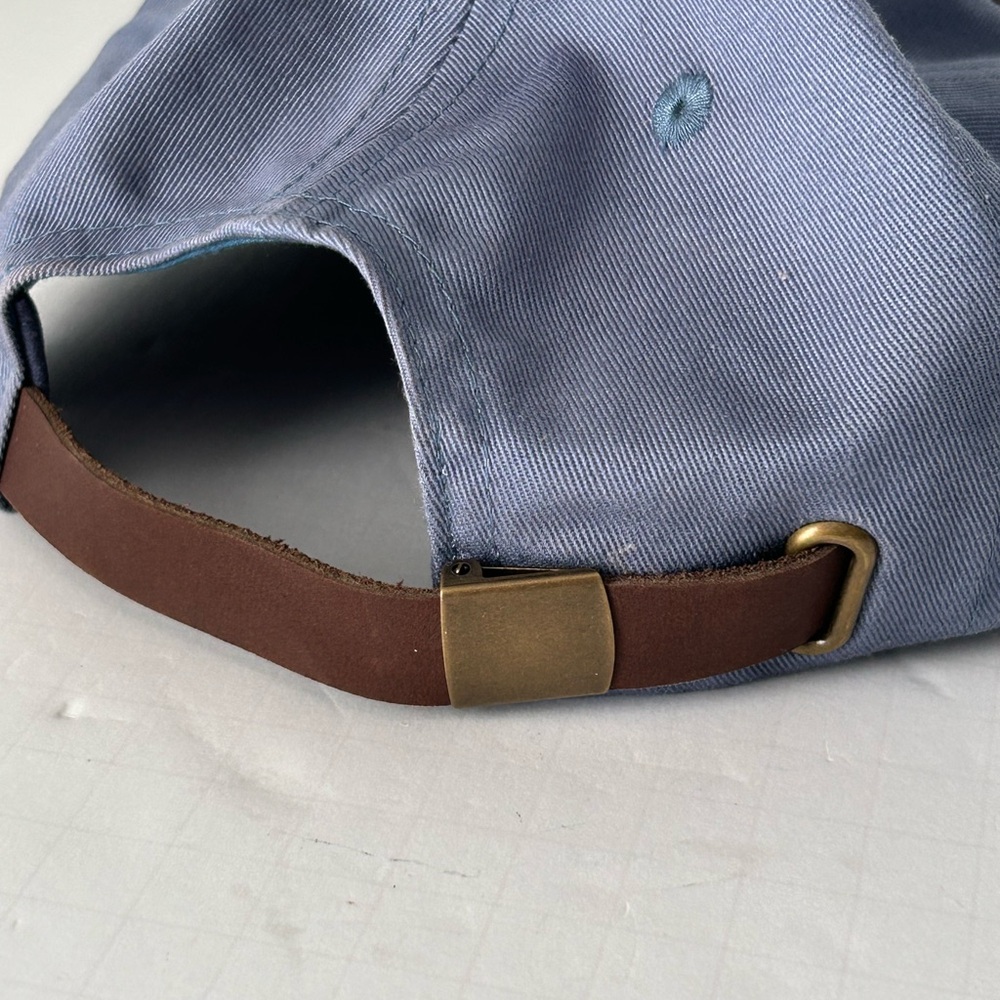 Iconic Arizona Leather Strapback Adjustable Roadrunner Cap - Picture 3 of 7